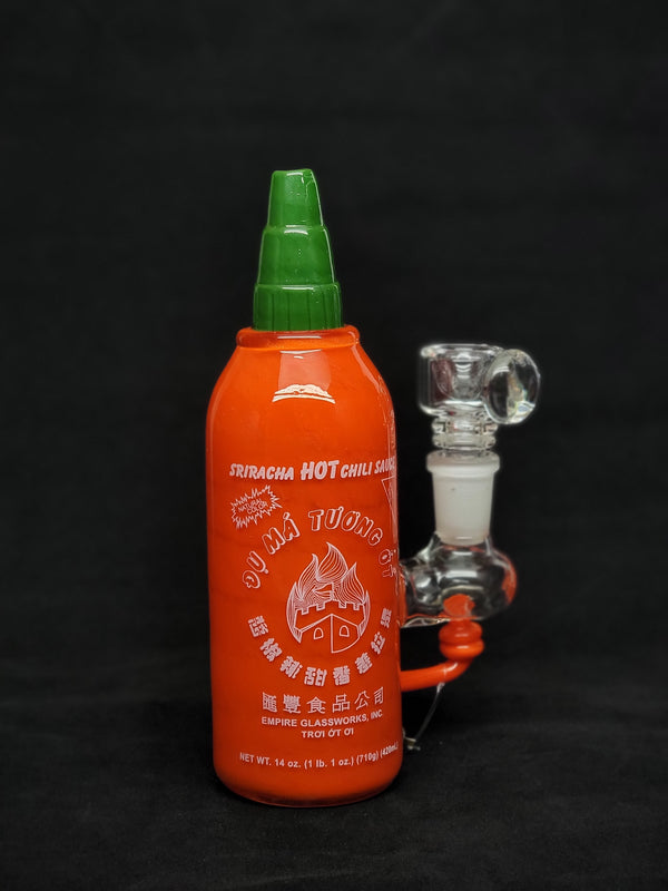 Empire Glass Mini Rig Sriracha Hot Chili Sauce