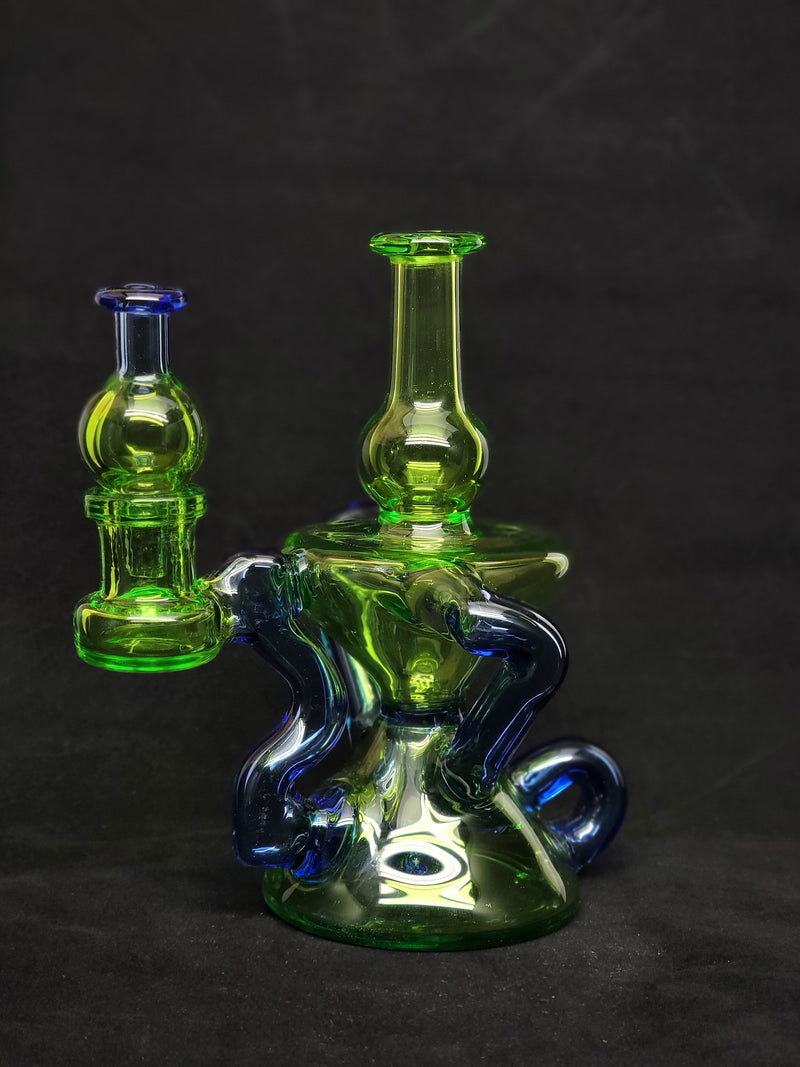 Nitro Glass Klein Rigs W/ Carb Cap