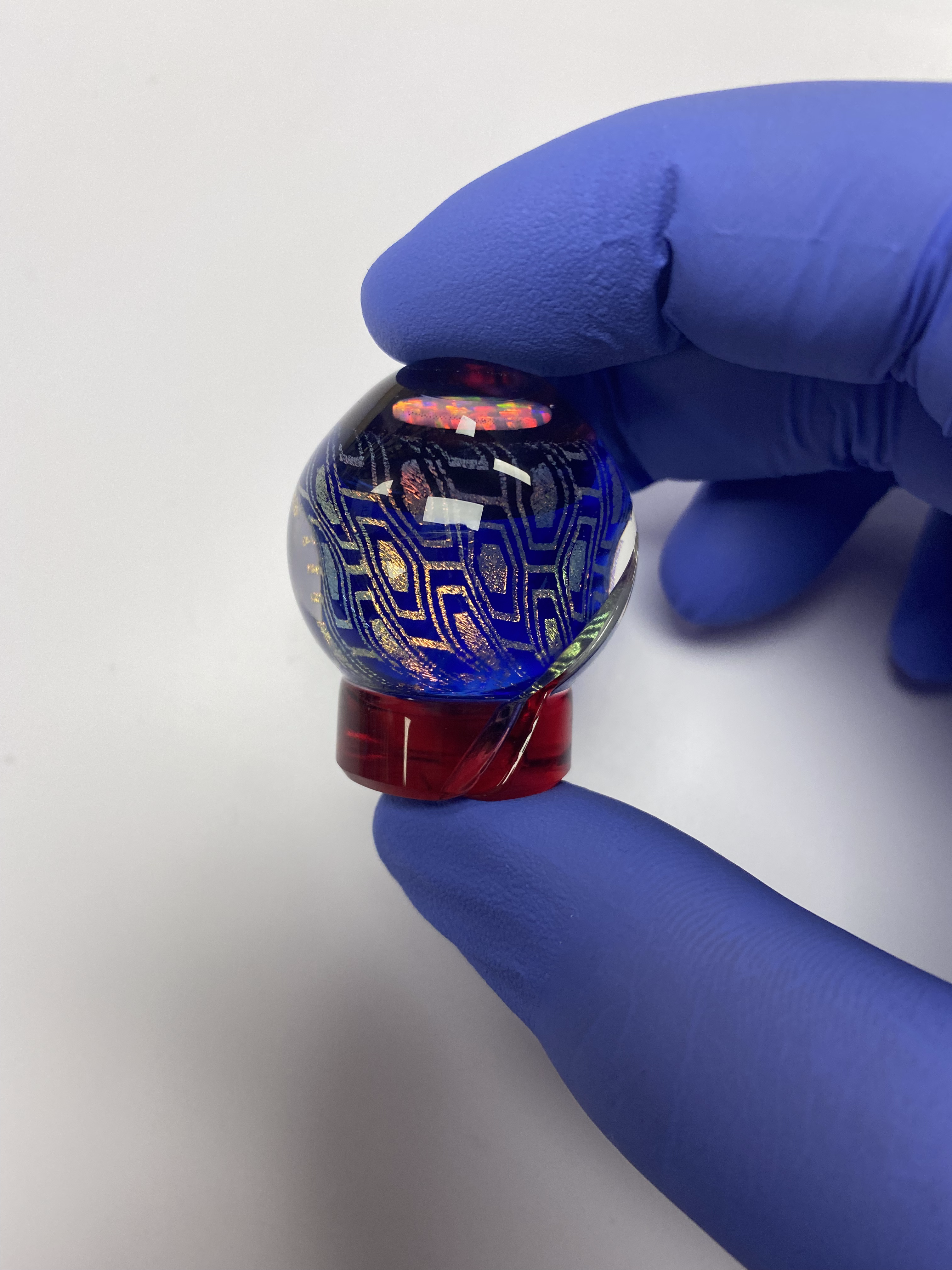 30mm Dichroic Images Marble By One Trick Pony