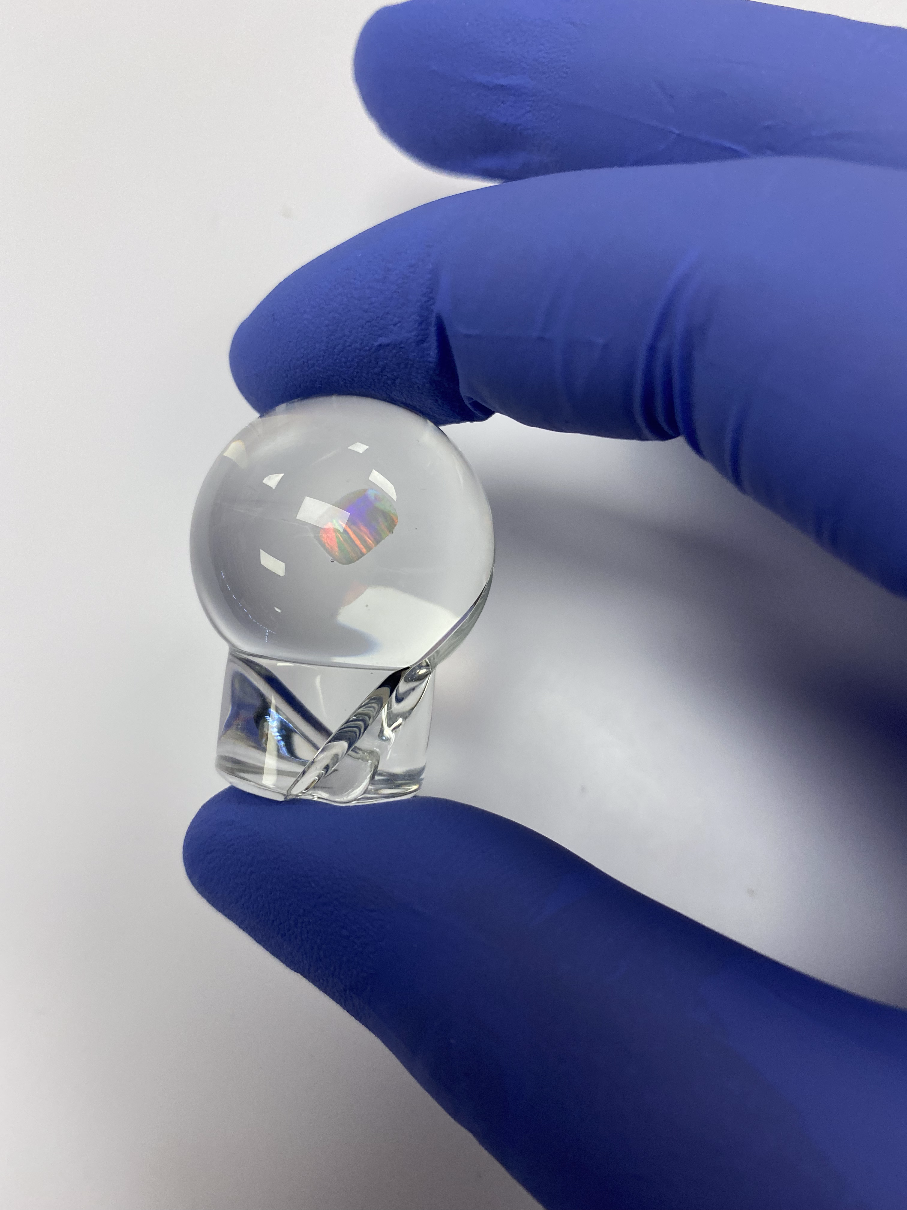 Clear Marble With Opal By One Trick Pony