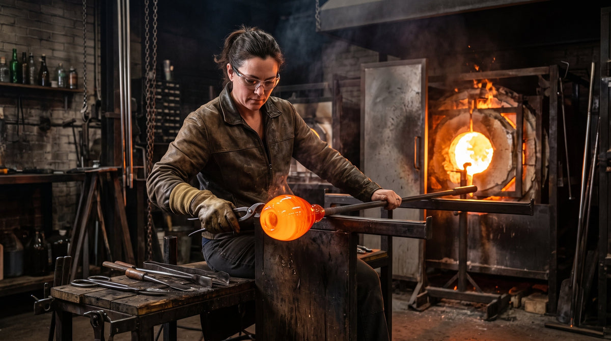 How Glass Artists Turn Molten Glass Into Works of Art
