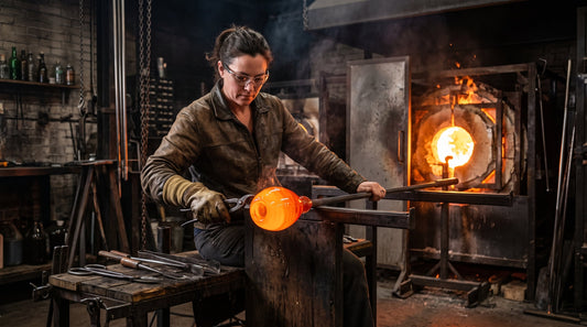 How Glass Artists Turn Molten Glass Into Works of Art