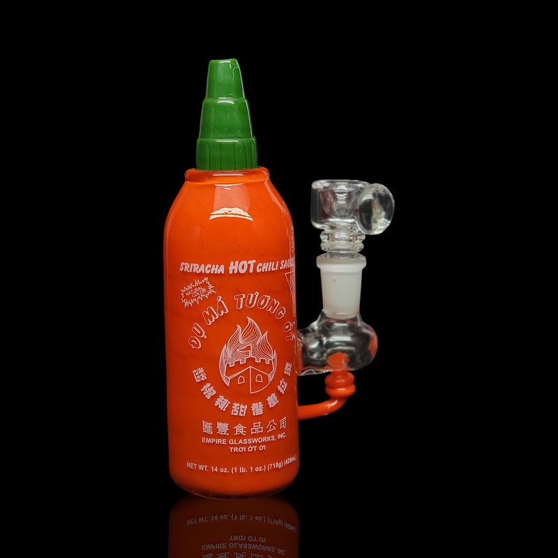 Sriracha Hot Chili Sauce Mini Rig By Empire Glass