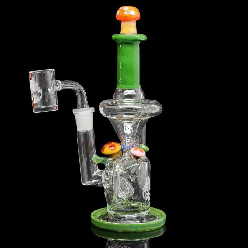 Mushroom Mini Recycler By Empire Glass