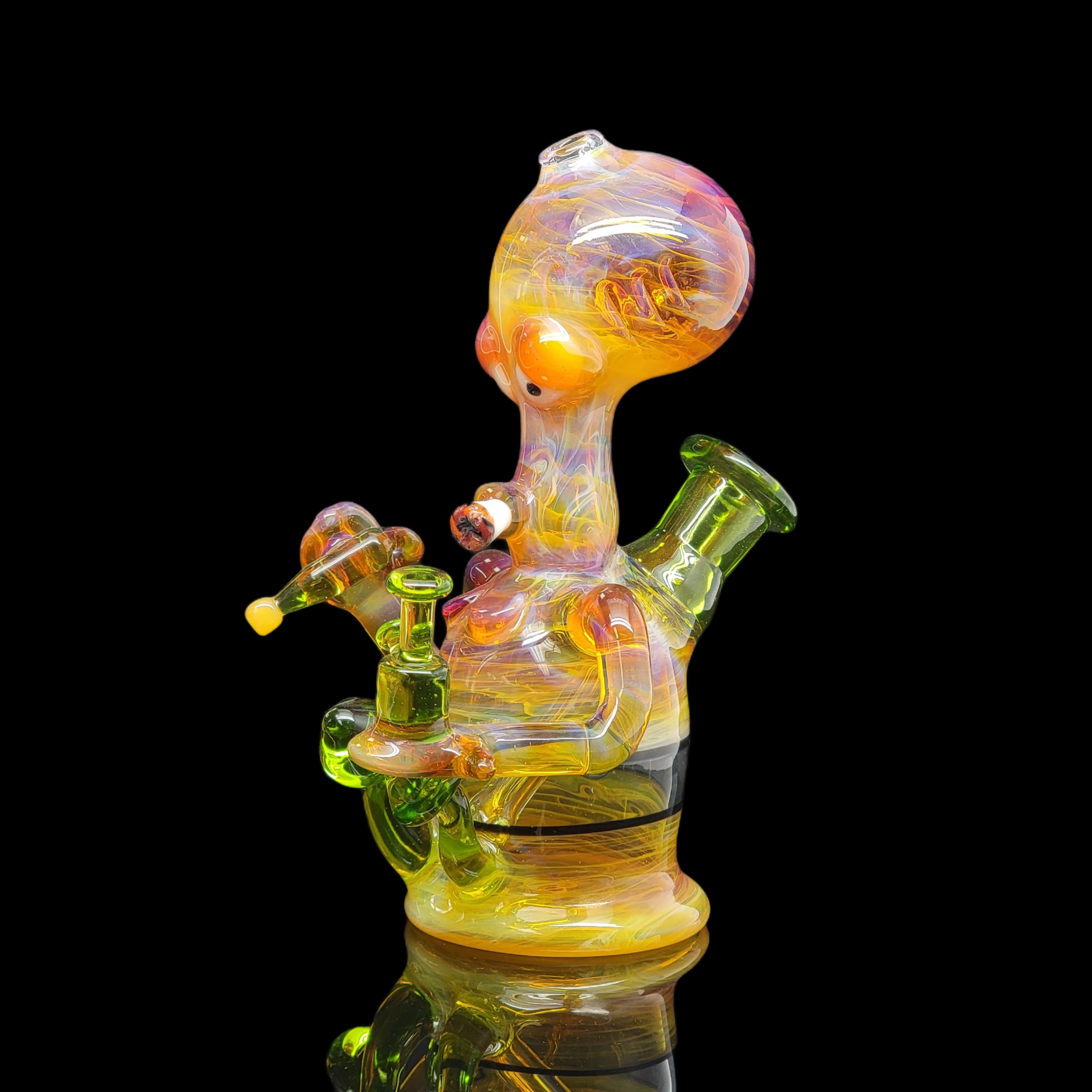 Dabbin Roger on Shrooms by @Puffglass