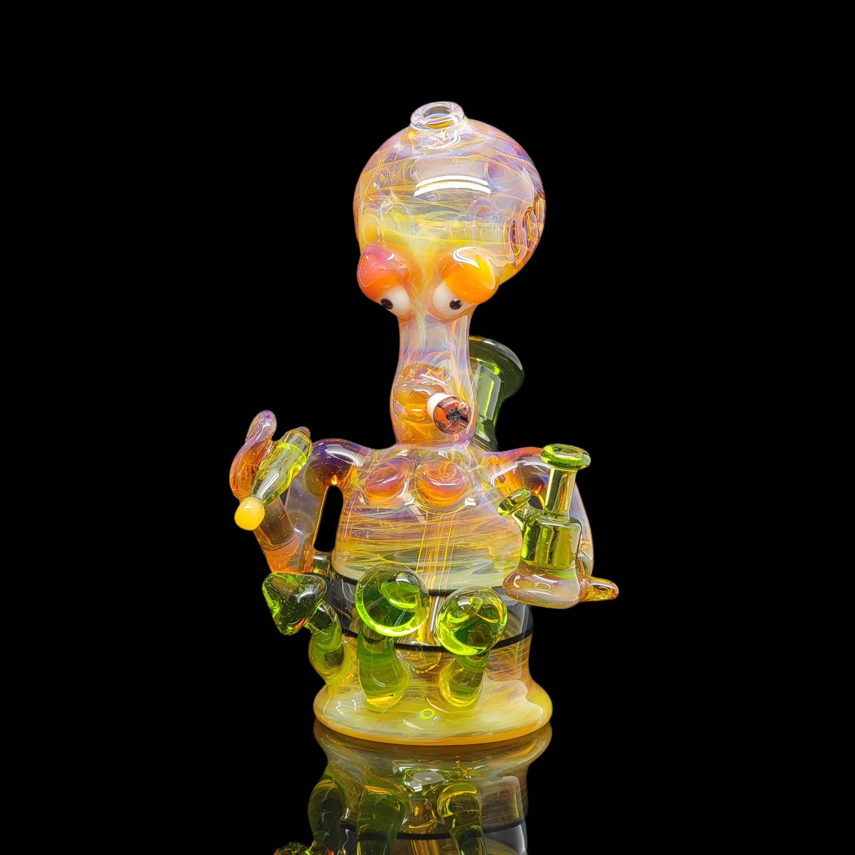 Dabbin Roger on Shrooms by @Puffglass