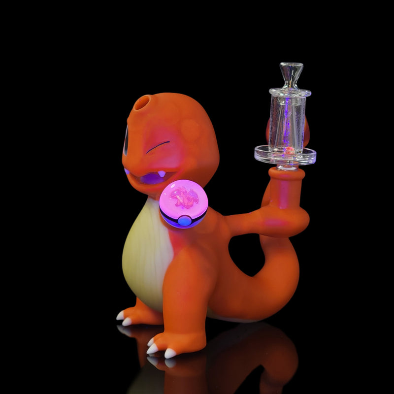 Sandblasted Charmander By Saiyan Glass