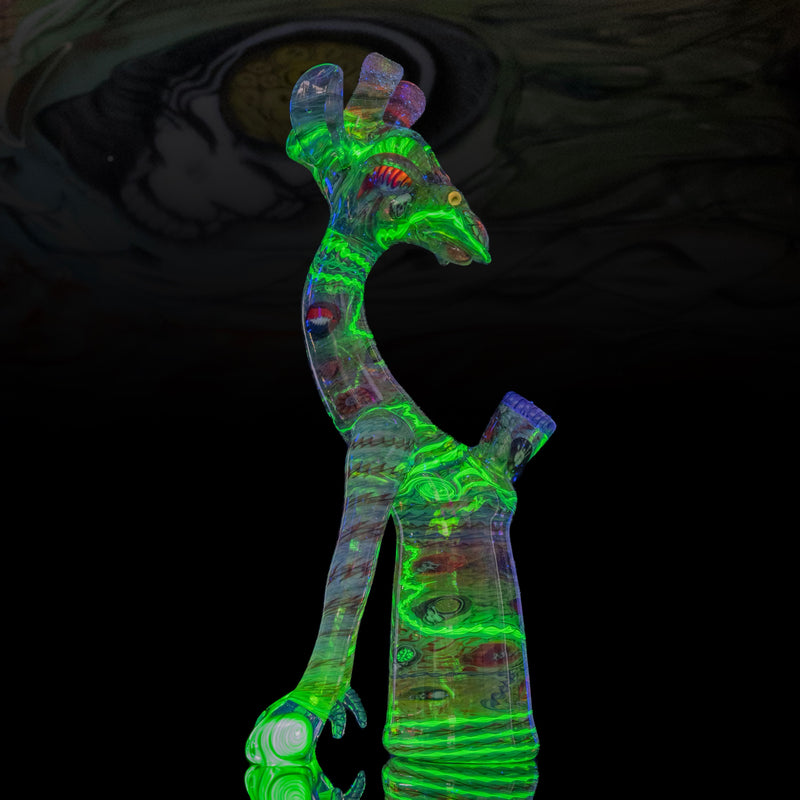 Giraffe Tube UV Reactive By Matt Robertson x Jerry Kelly